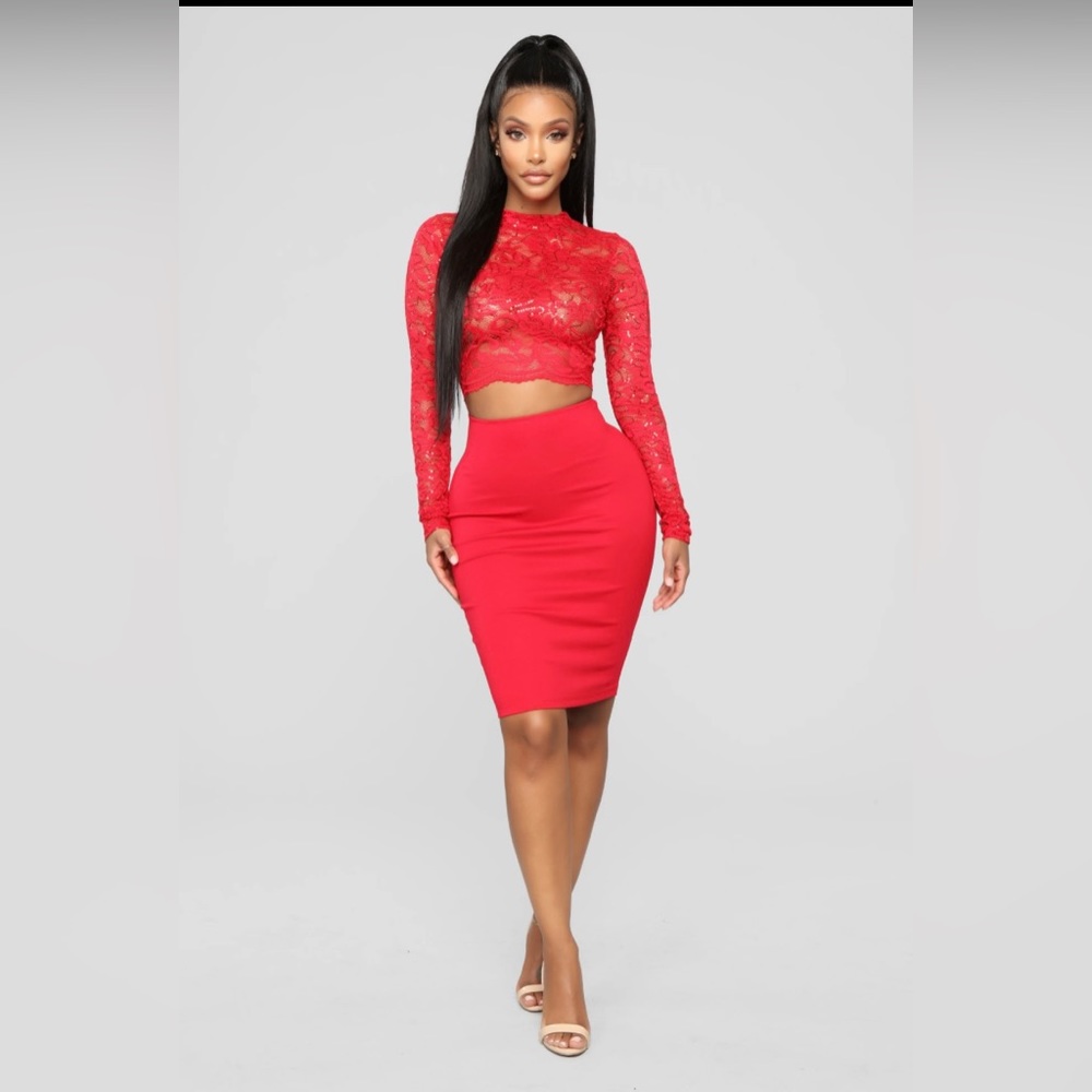 Loss For Words Lace Mini Dress